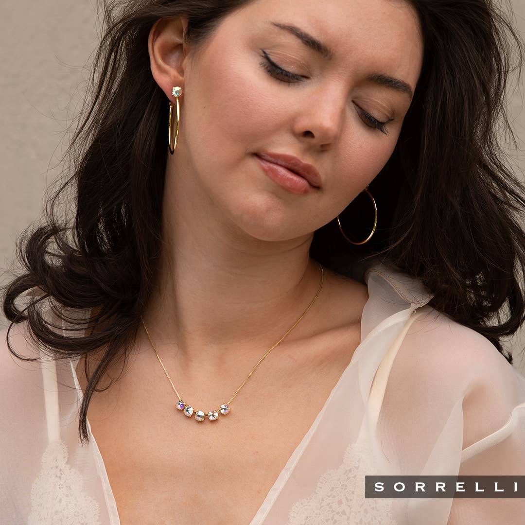 Mini Serafina Hoop Earrings