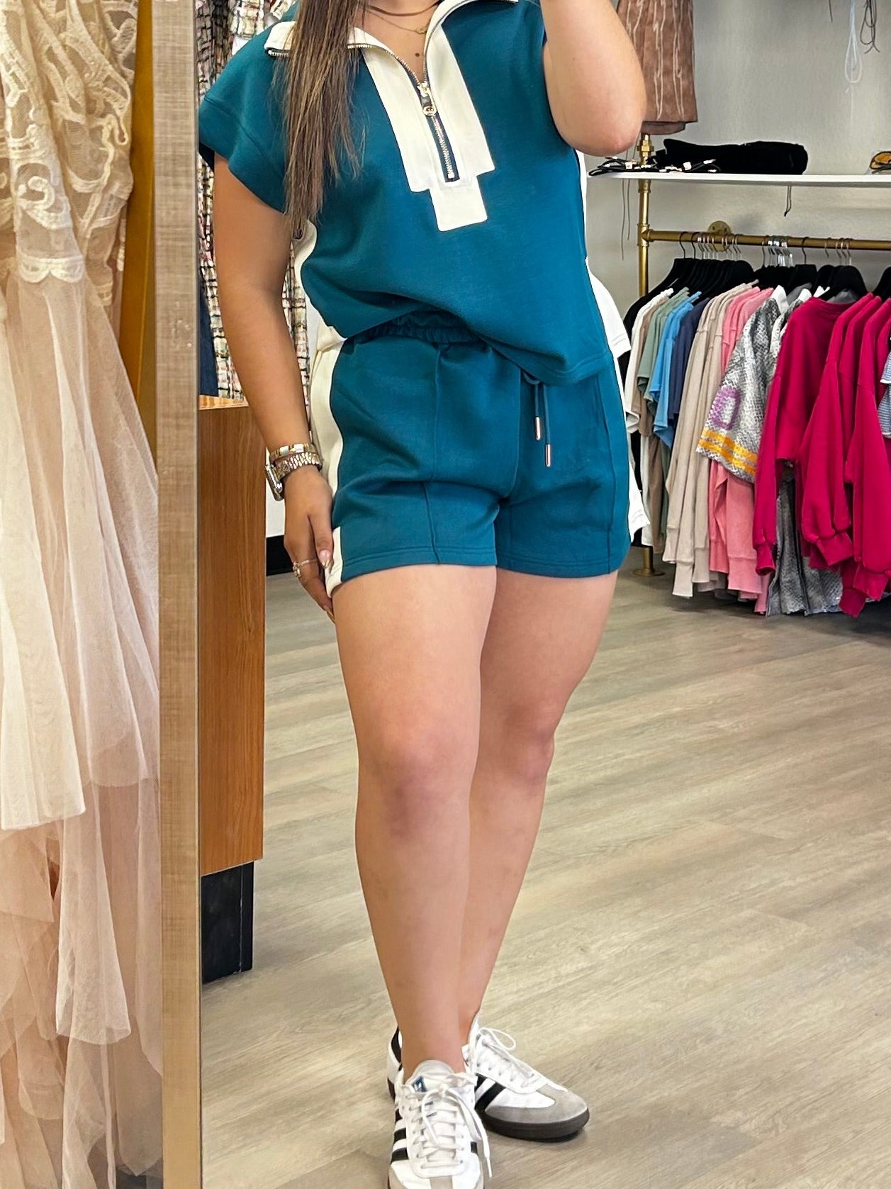 Butter Teal Shorts