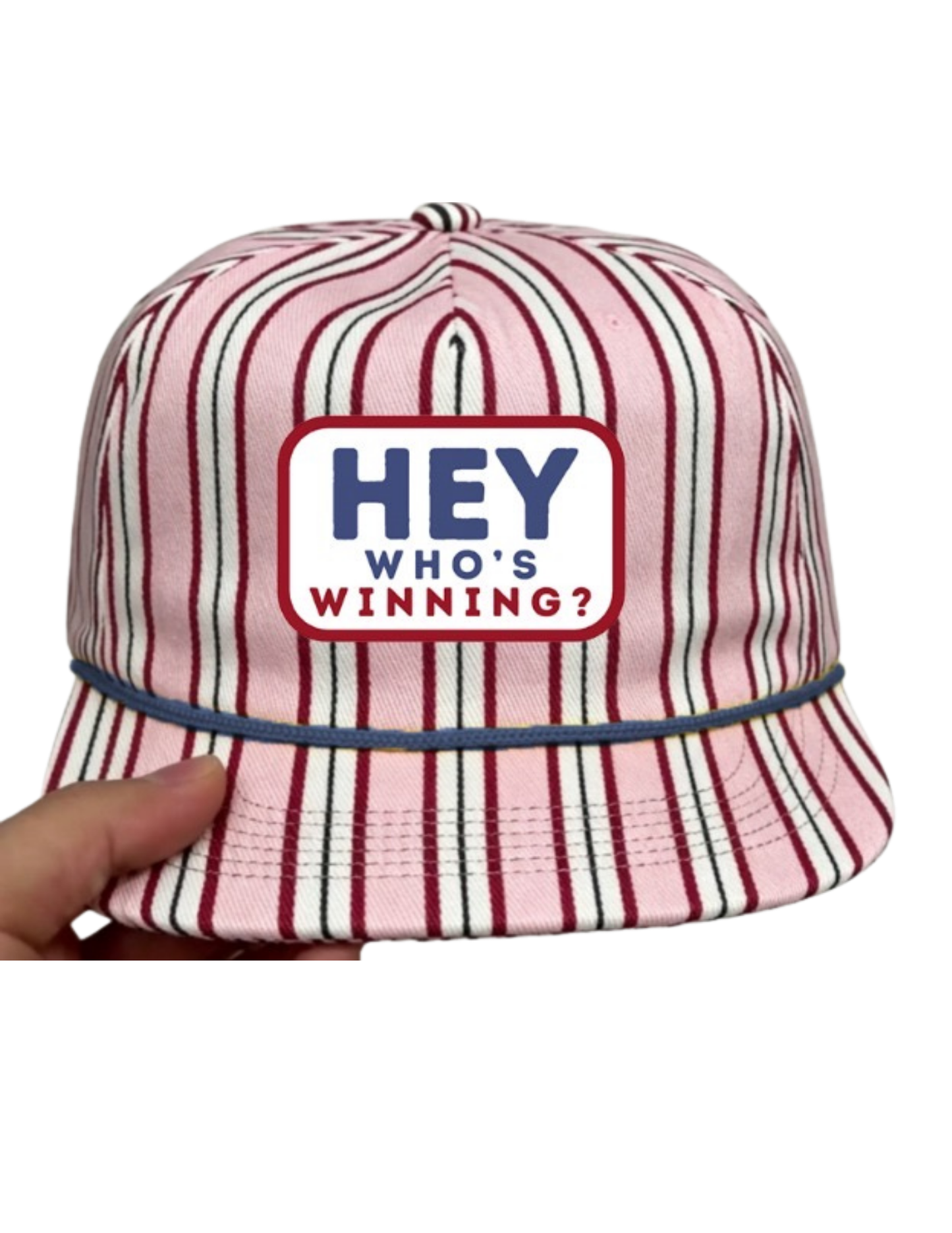 WHO’S WINNING CANVAS CAP
