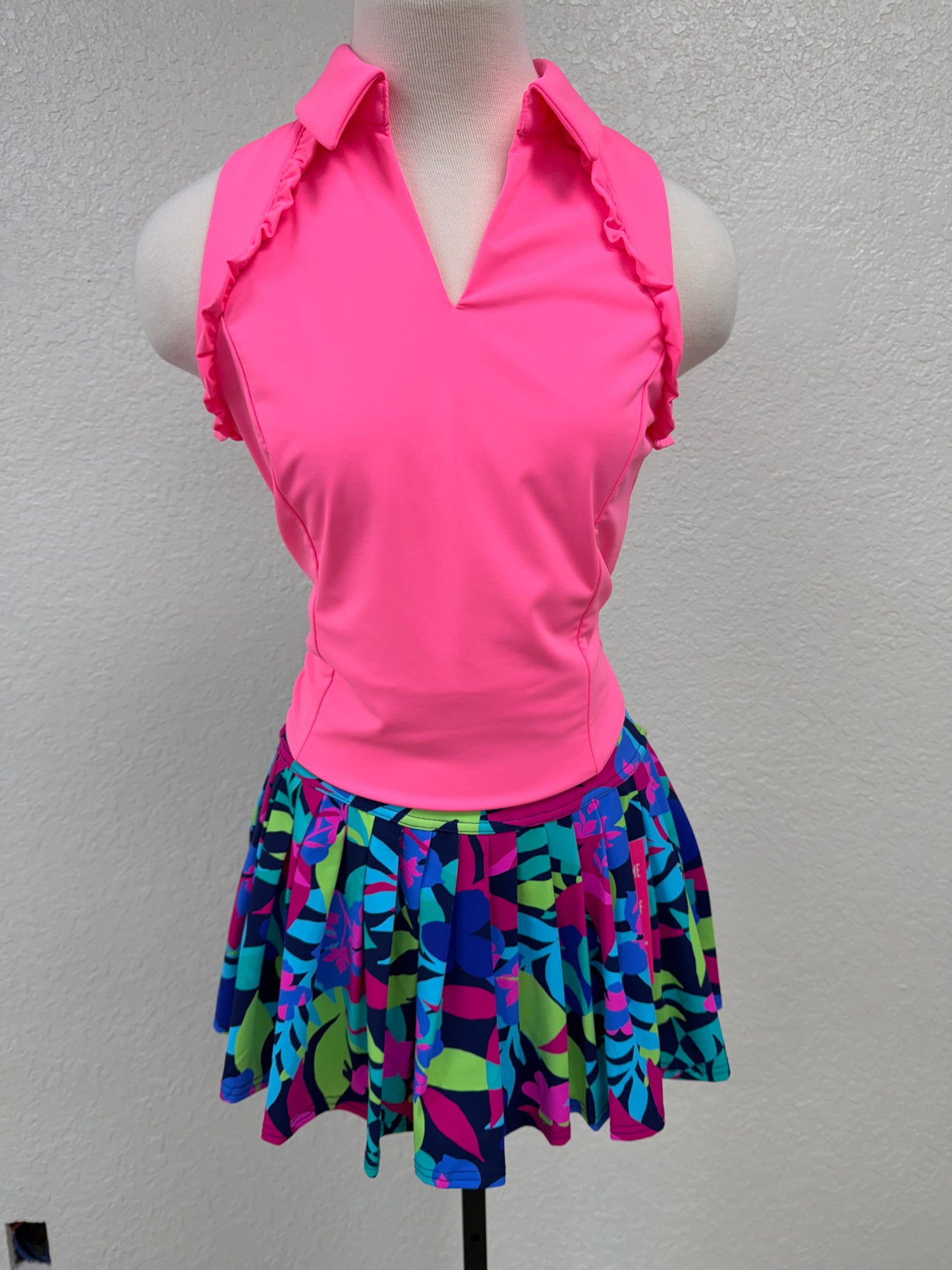 Pleated Skort