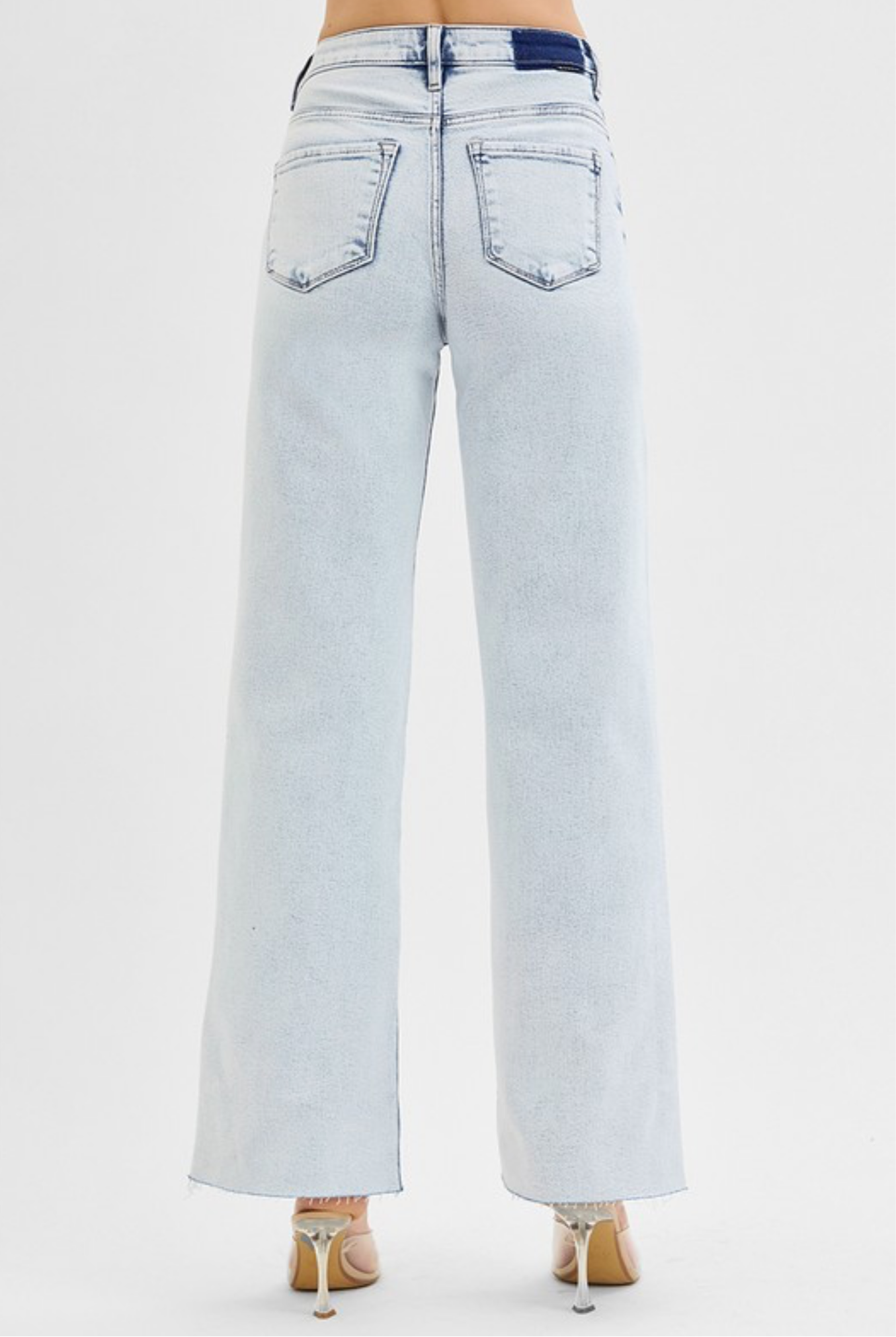 High Rise Wide Leg Jean