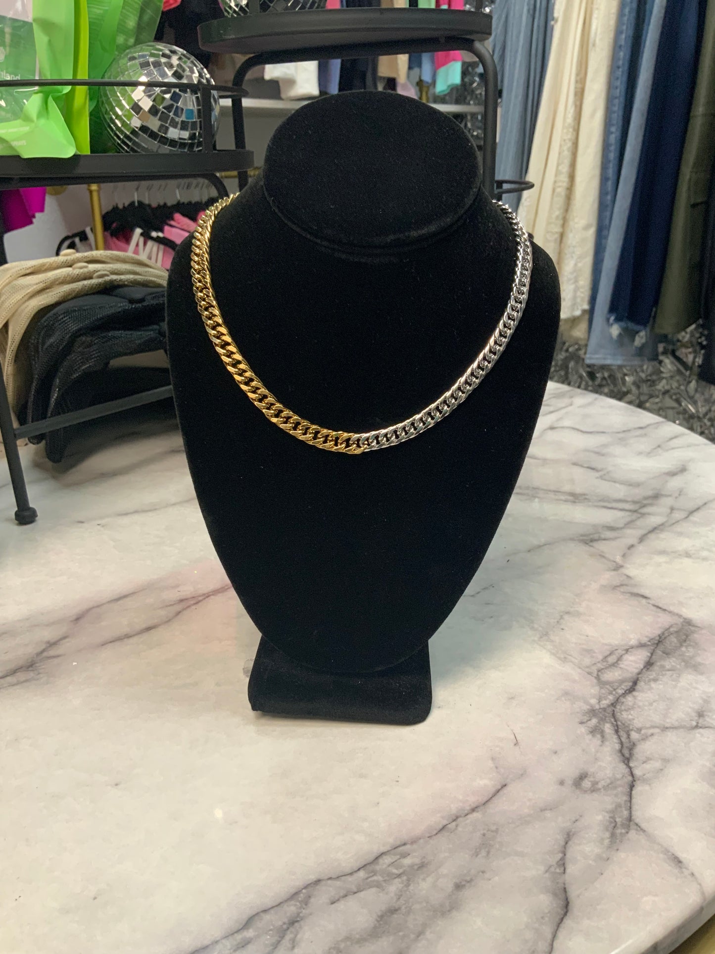 Two Tone Link Chain