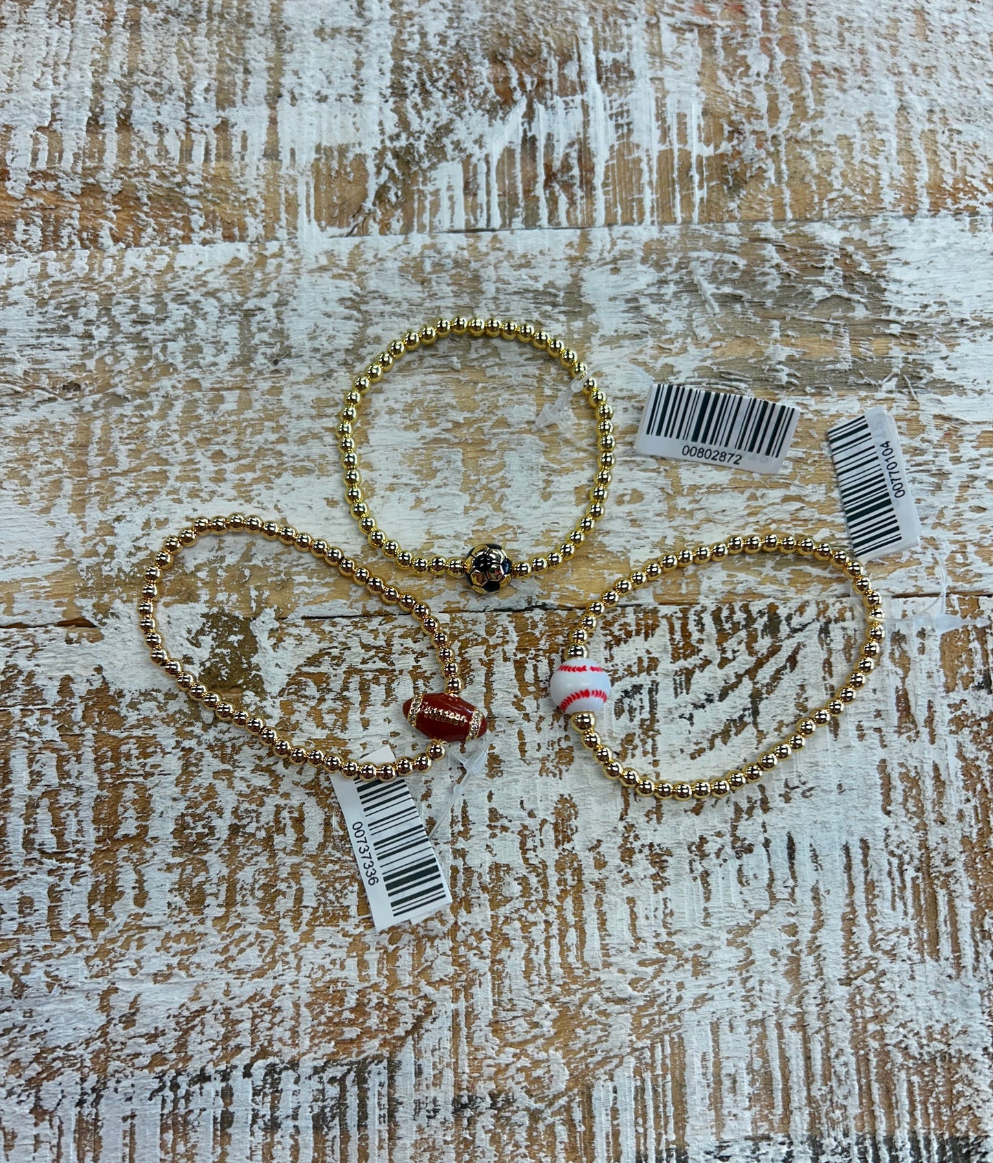 Sports Beaded Bracelet