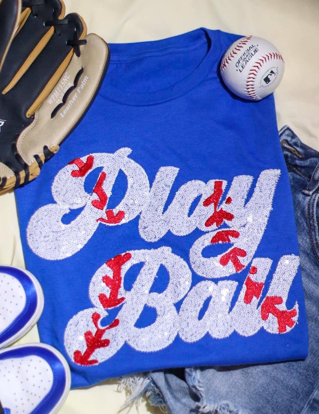 Play Ball Baseball Short Sleeve