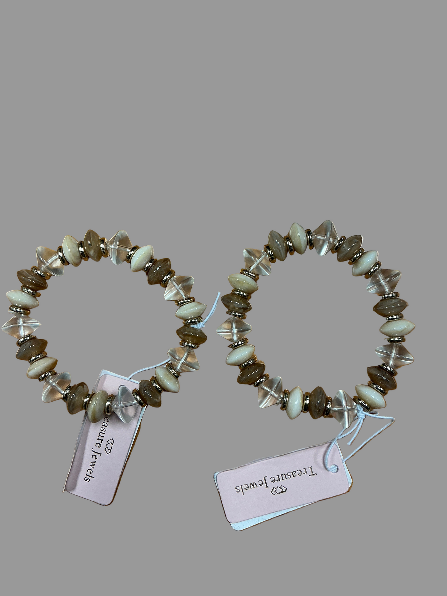 Cream Pop Beaded Bracelet