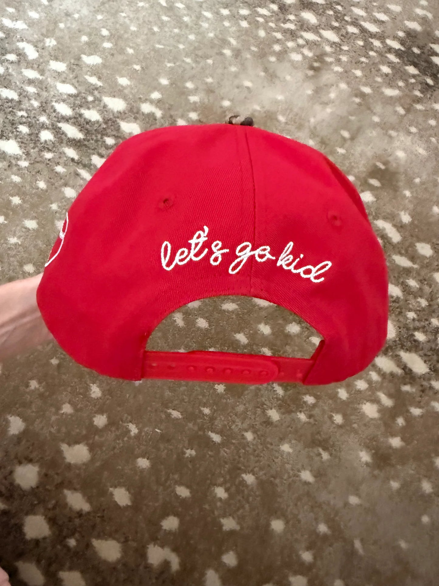 Play Ball leopard Hat