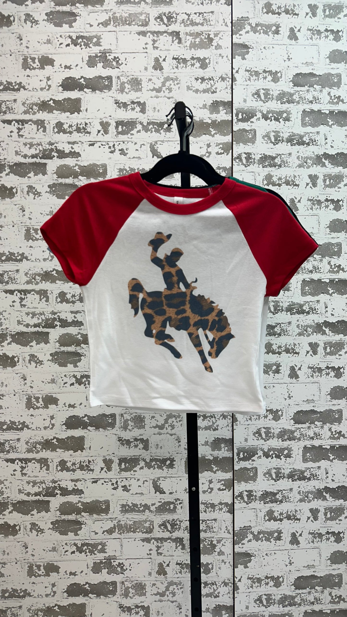 Leopard Cowboy Baby Tee
