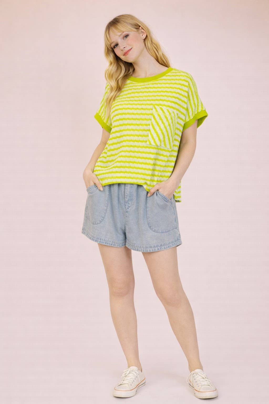 Kia Textured Knit Top