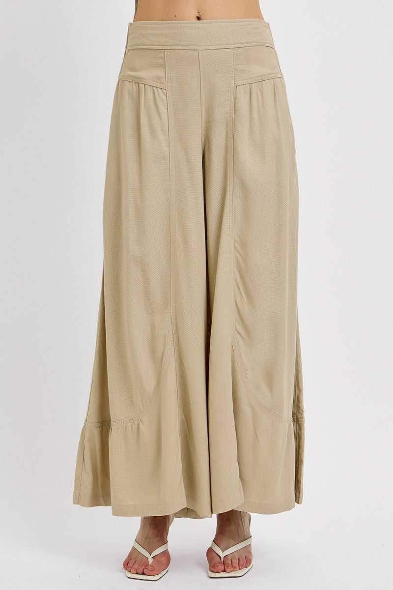 Pull on linen pants