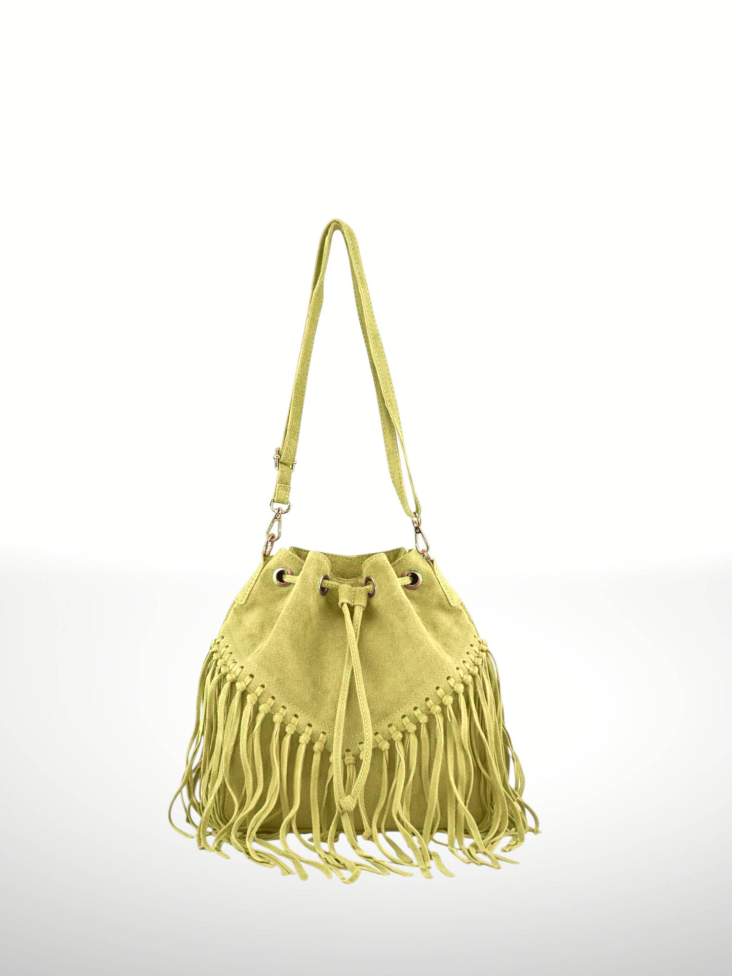 Emanuela Suede Leather Bag