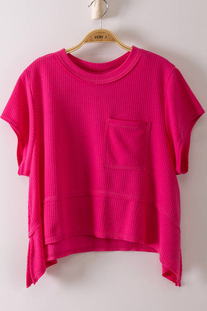 Emmy Waffle Knit Top