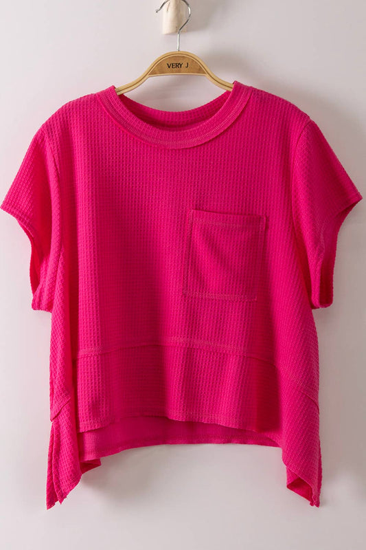 Emmy Waffle Knit Top