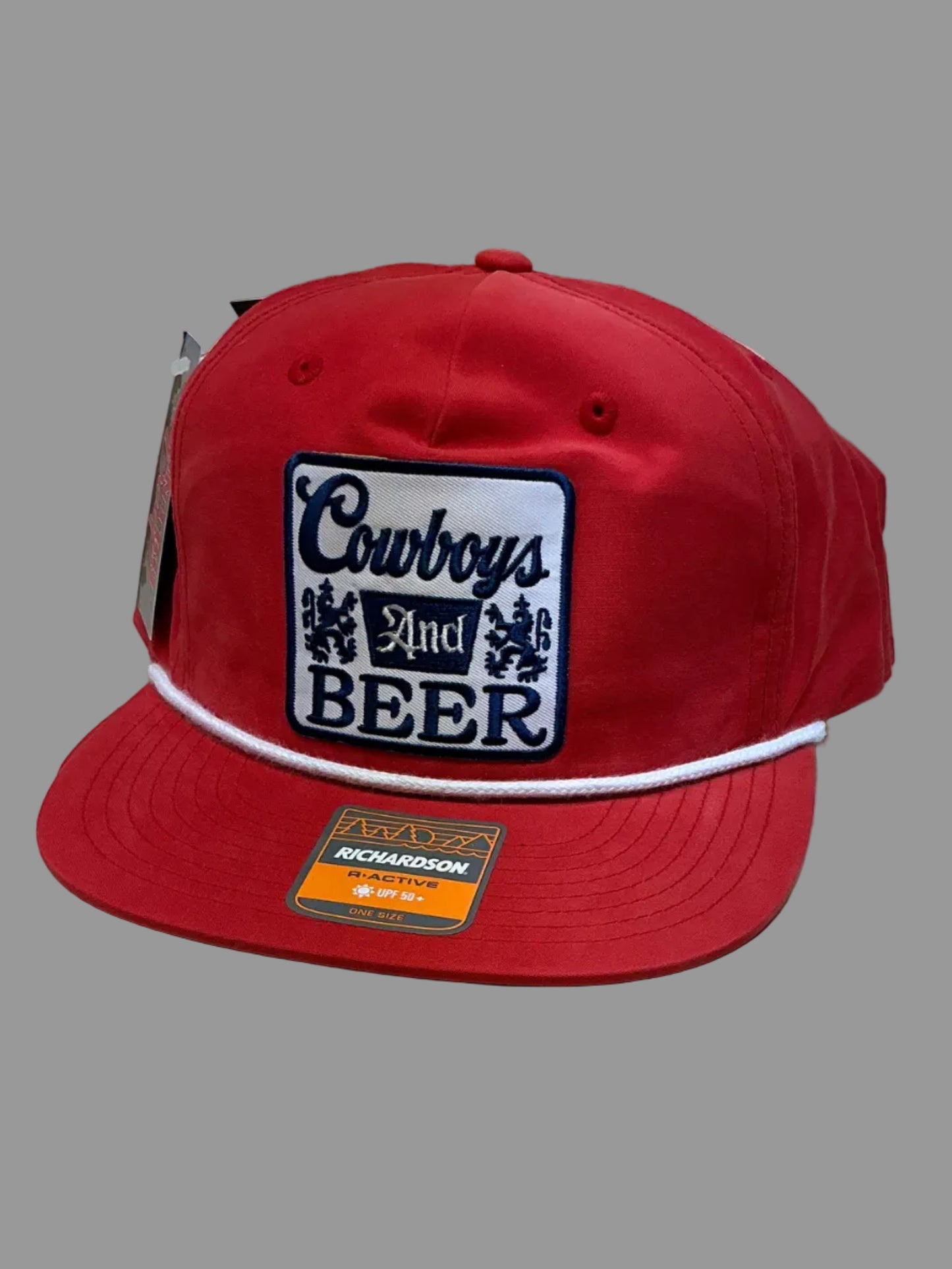 Cowboys and Beer Vintage 1970's rope Hat