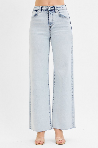 High Rise Wide Leg Jean
