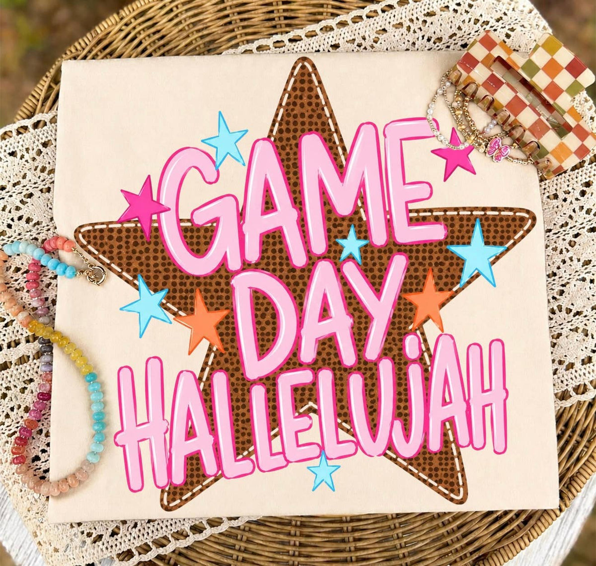Game Day Hallelujah Graphic Tee