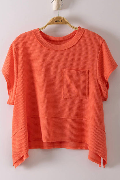 Emmy Waffle Knit Top