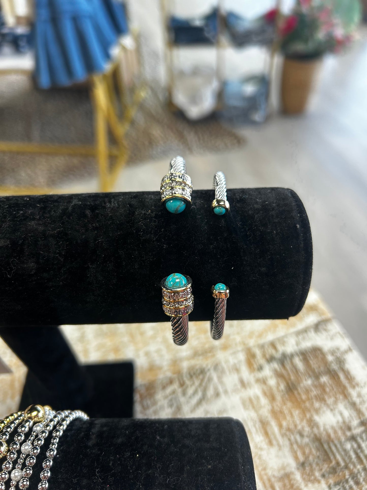Thick Turquoise Cuff