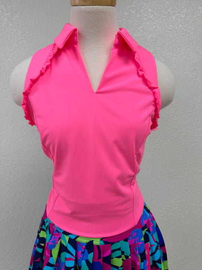 Genesis Sleeveless Polo Top