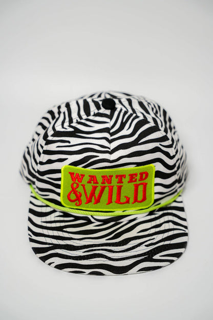 WANTED & WILD CANVAS CAP