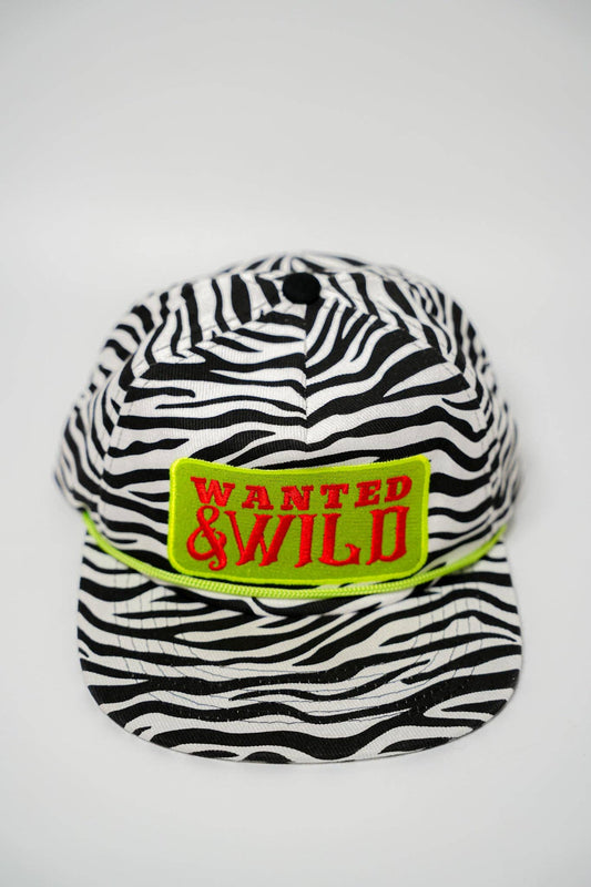 WANTED & WILD CANVAS CAP