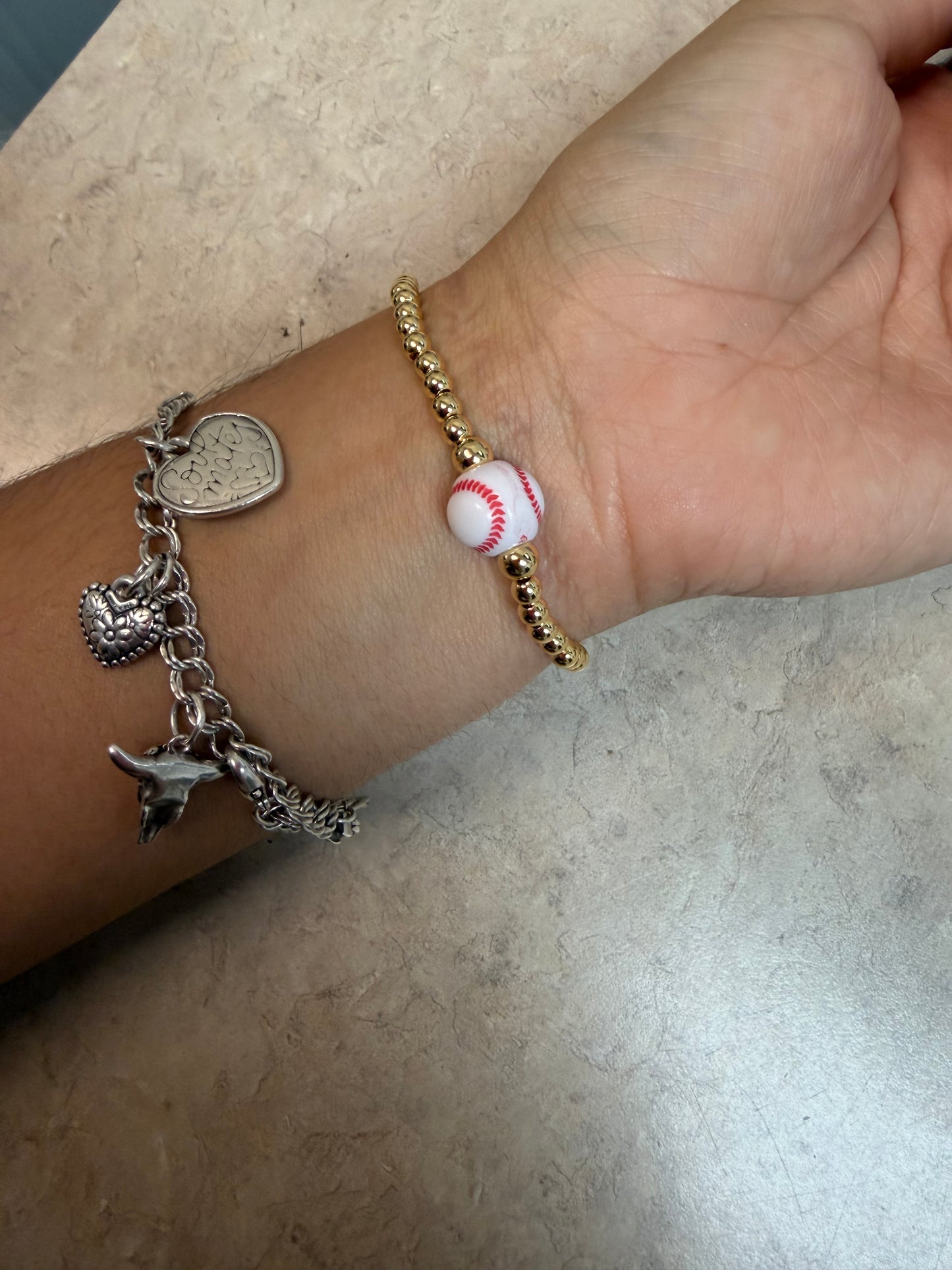Sports Beaded Bracelet