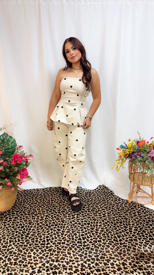 BUNNY TOP AND BARREL PANTS SET