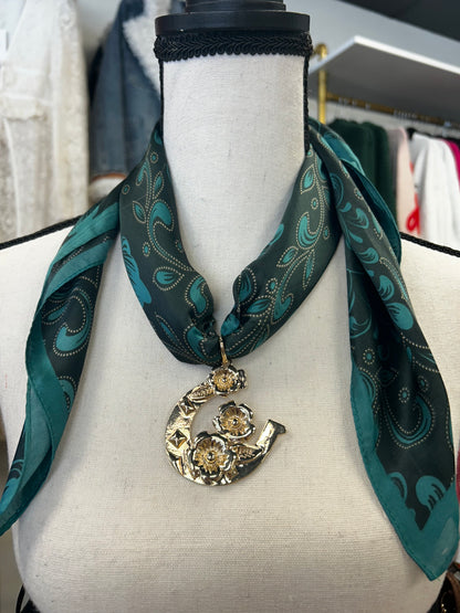 Trendy Wild Rag With Charm