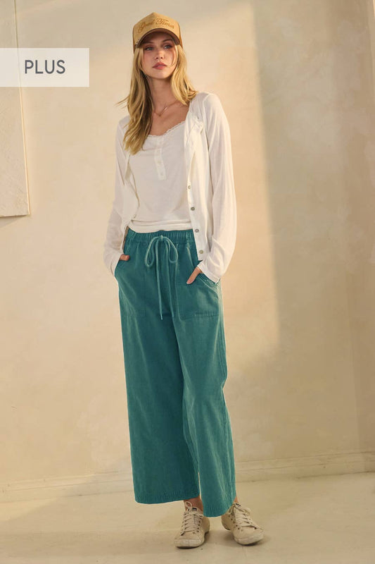 Wide-leg Acid Pants
