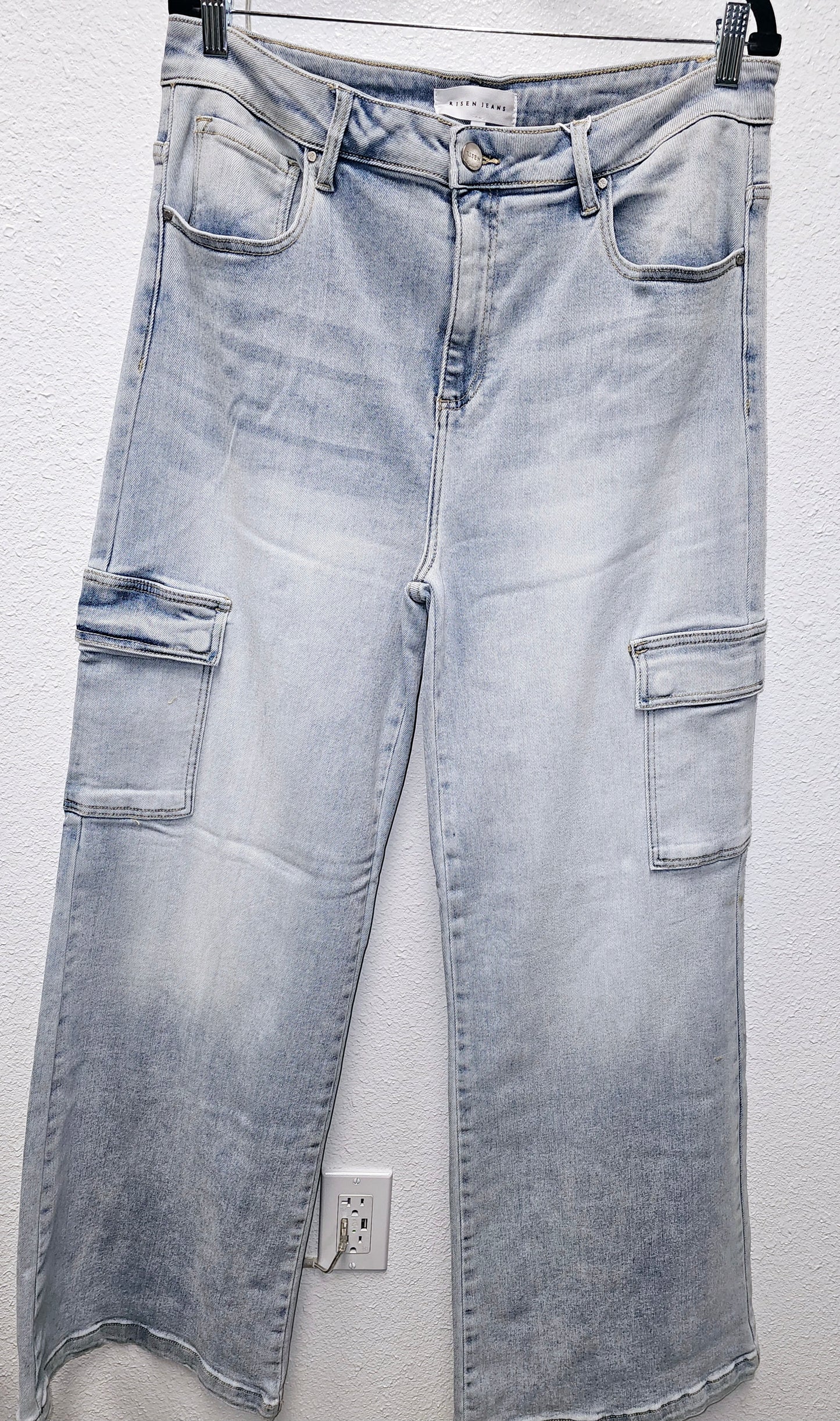 Plus Size Social Cargo Jeans