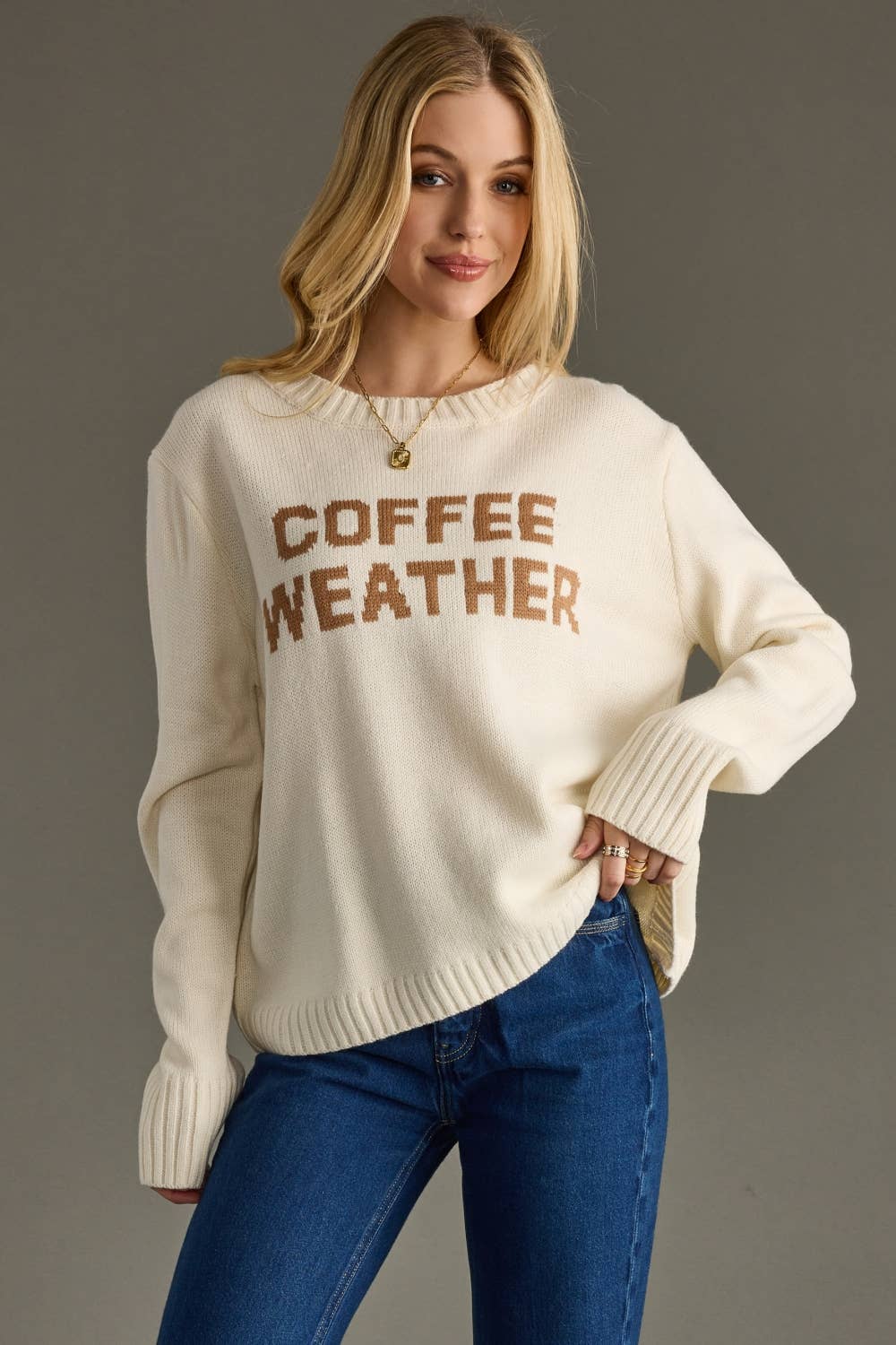 Coffee Weather Sweater