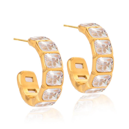 Fire Diamond Waterproof Earrings