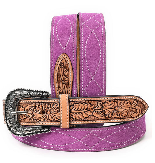 Leader Suede Belt