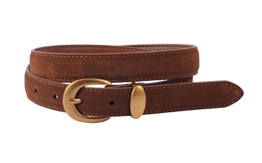 Golden caramel belt