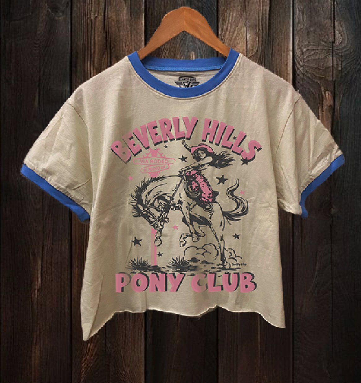 Beverly Hills Pony Club Crop Tee