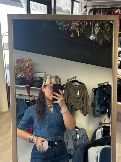Bullseye Denim top