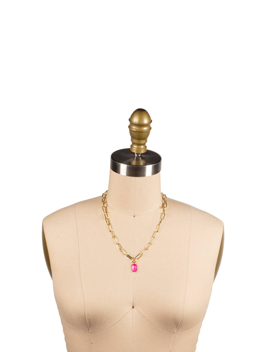 Nia Emerald Pendant Necklace - NFS7BGETP