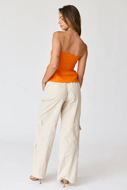 Ellie Strapless Knit Top