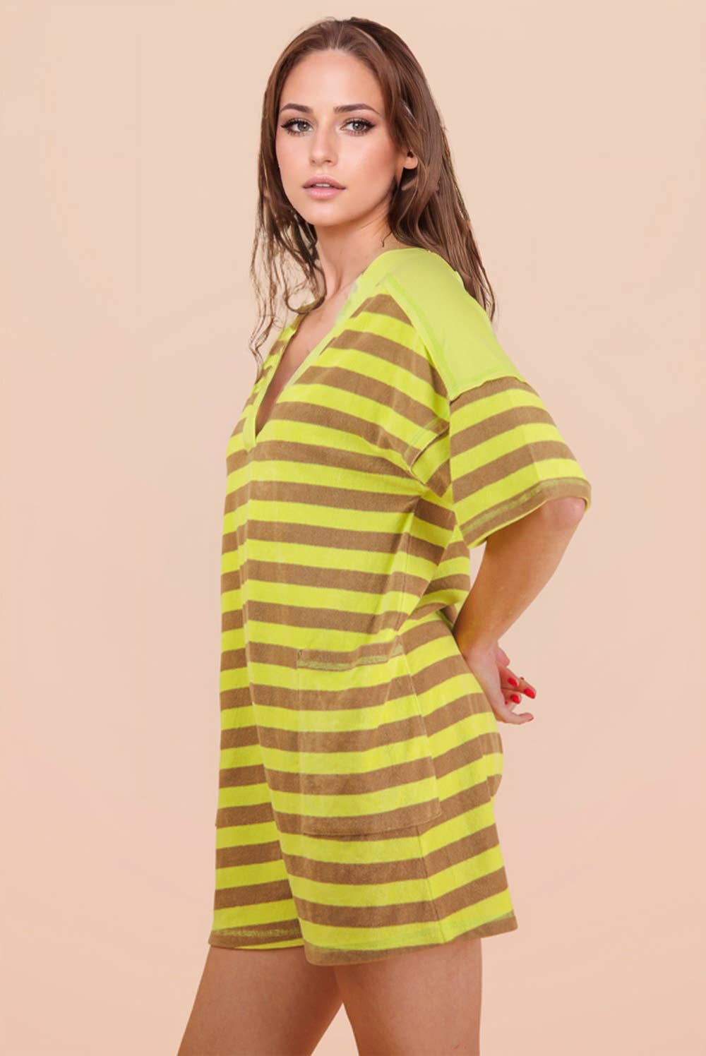 Geo Knit Romper