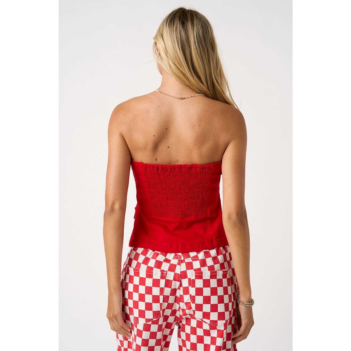 ROSIE BUTTONED TUBE TOP