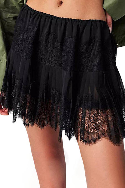 Lacey Mini Skirt
