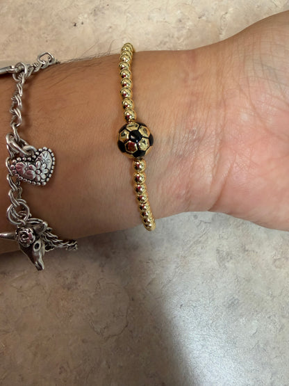 Sports Beaded Bracelet