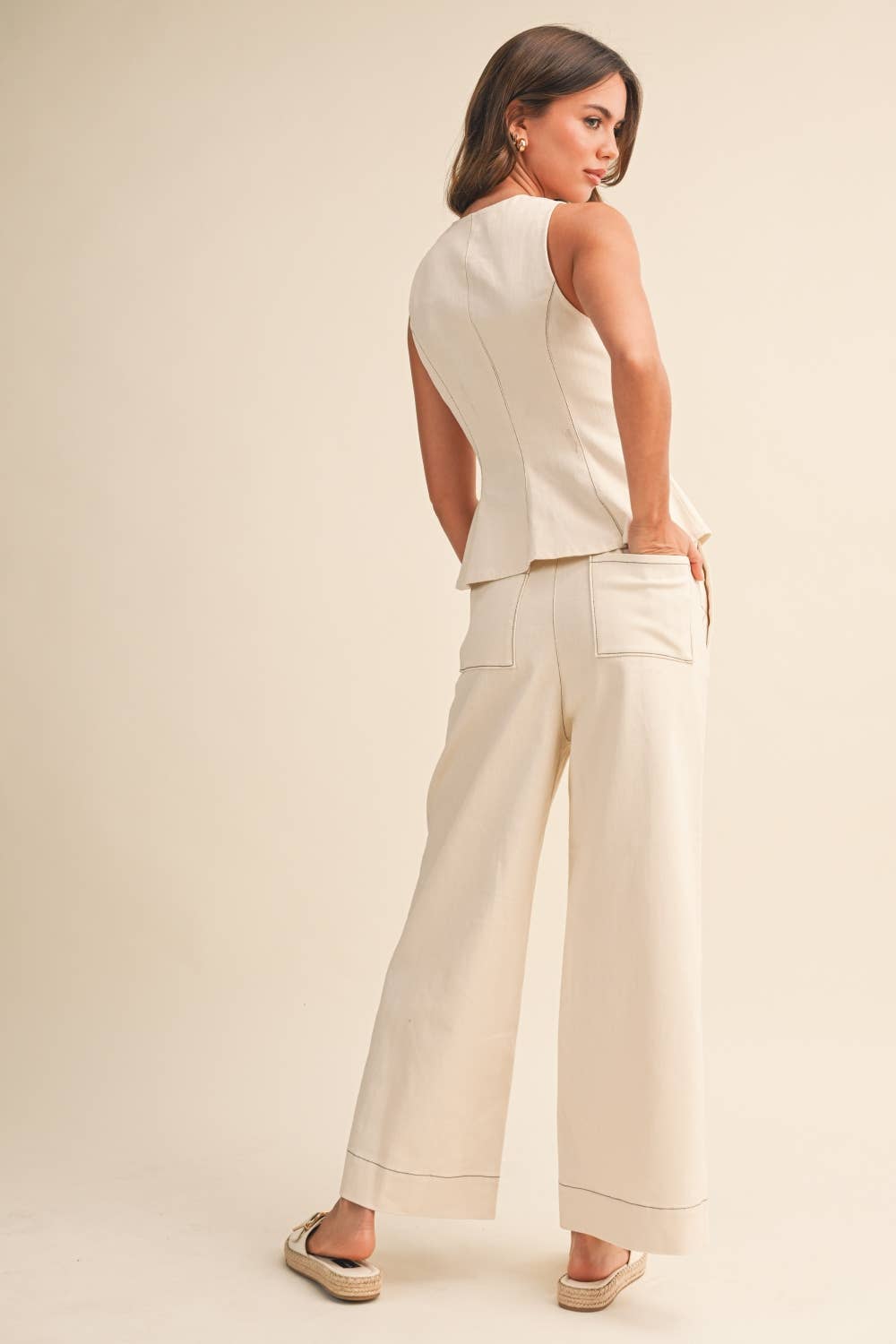 KATY VEST AND PANTS SET