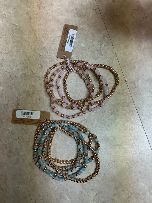 Beaded bracelets set