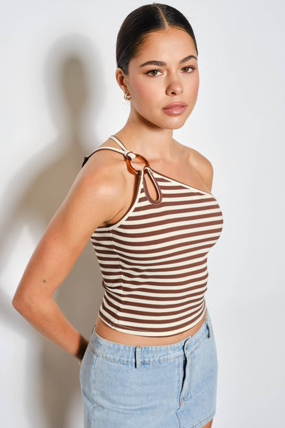 FRANCIE ONE SHOULDER CAMI