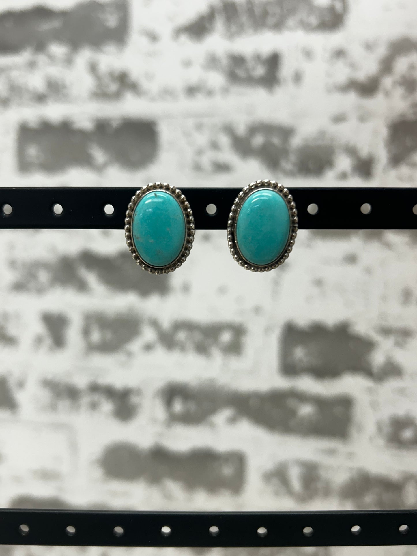 Sleeping Beauty Turquoise Stud