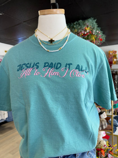 Jesus Paid it All