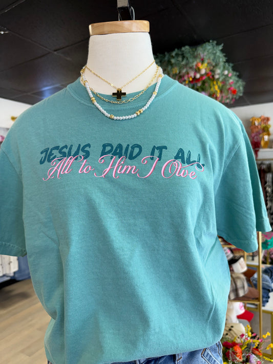 Jesus Paid it All