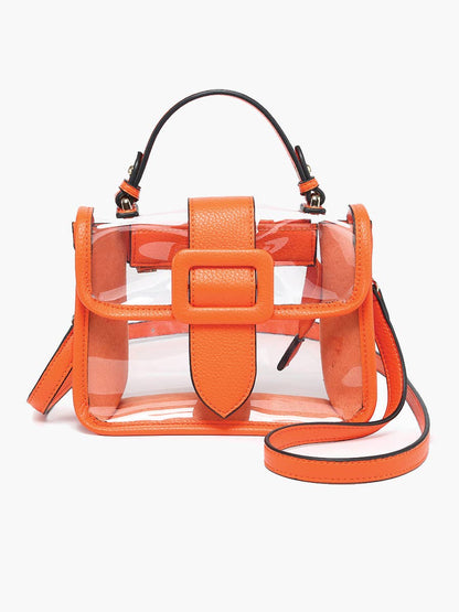 Toni Clear Crossbody Bag