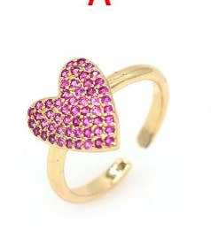 Heart Adjustable Ring