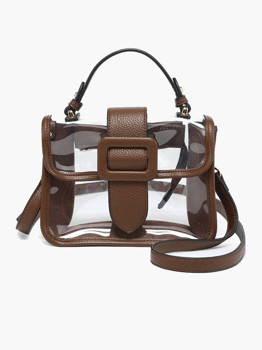 Toni Clear Crossbody Bag